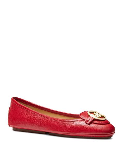 michael kors lillie moccasin flats